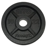 MYO Strength Olympic Discs Olympic Cast Iron Disc 5-10-20 kg MYO14866-MYO14868 - IN 2 SHAPE