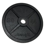 MYO Strength Olympic Discs Olympic Cast Iron Disc 5-10-20 kg MYO14866-MYO14868 - IN 2 SHAPE