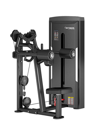 GET IN 2 SHAPE .Attack Fitness Selectorized Cable Strength range offers an industry leading selection of commercial machines.Stacks up to 125kg on a selection of the range.Clear workout instructions.The machines are also adjustable and to fit users of all sizes. WORK-OUT NOW! BUY TODAY GET FREE UK DELIVERY OVER £199