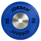 Jordan Calibrated Colour Rubber Competition Plate 10-25kg