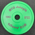 MYO Strength Steel Calibrated Plates Olympic Steel Calibrated Plate MYO19352-MYO19380 - IN 2 SHAPE