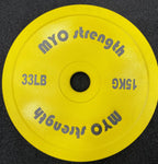 MYO Strength Steel Calibrated Plates Olympic Steel Calibrated Plate MYO19352-MYO19380 - IN 2 SHAPE