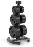 1.25-25kg SBX Grip Plate Set (4 of each weight) with Weight Tree (WTREE2)