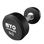 MYO Strength Urethane Dumbbell Set  MYO19381 MYO18842 MYO18843 - IN 2 SHAPE