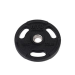 MYO Strength Olympic Discs Olympic Rubber Coated Disc Black MYO8452-MYO8461