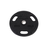 MYO Strength Olympic Discs Olympic Rubber Coated Disc Black MYO8452-MYO8461