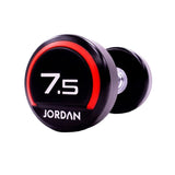 Jordan Premium Urethane Dumbbells Red 2.5 - 75kg