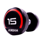 Jordan Premium Urethane Dumbbells Red 2.5 - 75kg