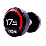 Jordan Premium Urethane Dumbbells Red 2.5 - 75kg