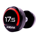 Jordan Premium Urethane Dumbbells Red 2.5 - 75kg