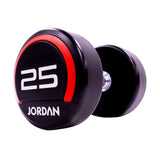 Jordan Premium Urethane Dumbbells Red 2.5 - 75kg