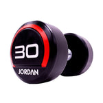 Jordan Premium Urethane Dumbbells Red 2.5 - 75kg