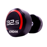 Jordan Premium Urethane Dumbbells Red 2.5 - 75kg