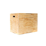 MYO Strength Plyo Boxes Plyometric Box - Wooden (3 Heights 20”/24”/30”) MYO14766