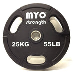 MYO Strength Olympic Urethane Disc Black MYO15342-MYO15421 - IN 2 SHAPE