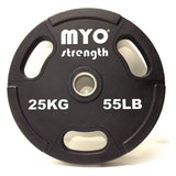 MYO Strength Olympic Urethane Disc Black MYO15342-MYO15421 - IN 2 SHAPE