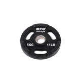 MYO Strength Olympic Urethane Disc Black MYO15342-MYO15421 - IN 2 SHAPE