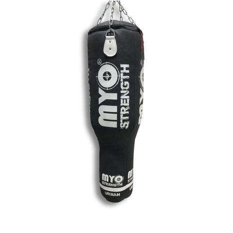 MYO Strength Boxing Bags Punch Bag - Angle 4ft - Leather (Urban)MYO14222