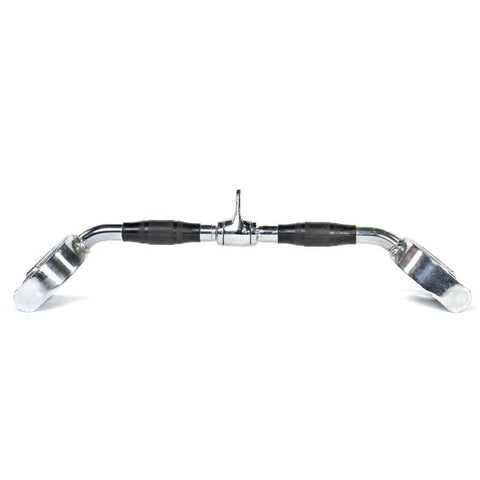 MYO Strength Cable Attachments Lat Pulldown Bar & Parallel PU Hand Grips 63cm MYO11911